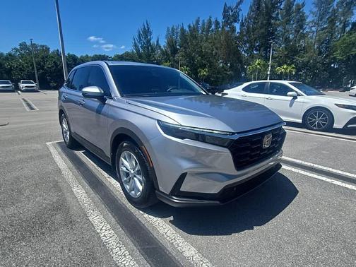 Lunar Silver Metallic 2024 Honda CR-V EX-L 2WD