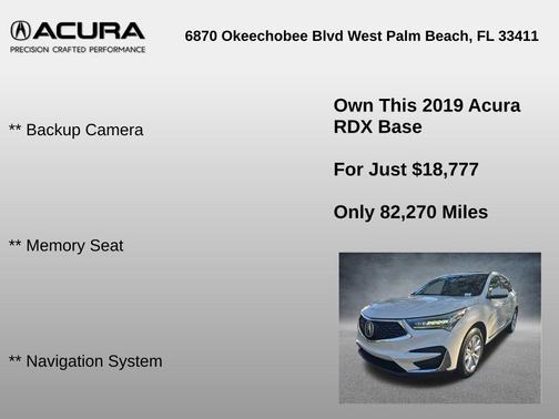 2019 Acura RDX Base
