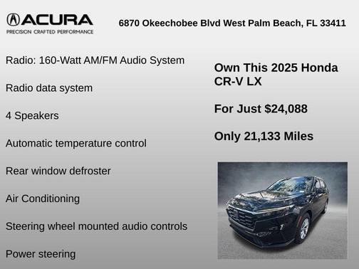2025 Honda CR-V LX