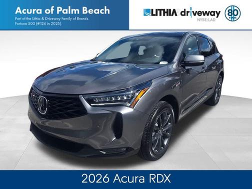 Liquid Carbon Metallic 2026 Acura RDX Base