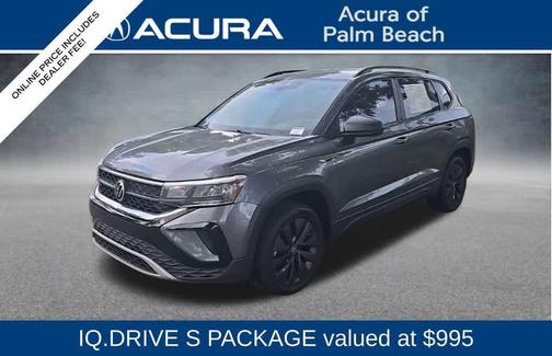 Platinum Gray Metallic 2022 Volkswagen Taos 1.5T S