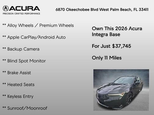 2026 Acura Integra A-Spec