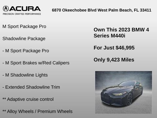 2023 BMW M440 Gran Coupe M440i Gran Coupe