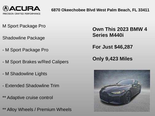 2023 BMW M440 Gran Coupe M440i Gran Coupe