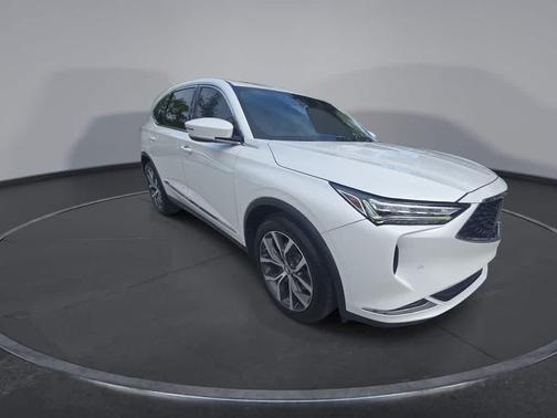 Platinum White Pearl 2022 Acura MDX Technology Package