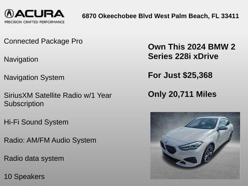 2024 BMW 228 Gran Coupe i xDrive