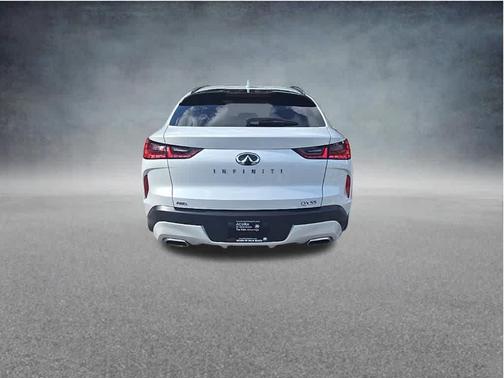 Radiant White 2023 INFINITI QX55 ESSENTIAL