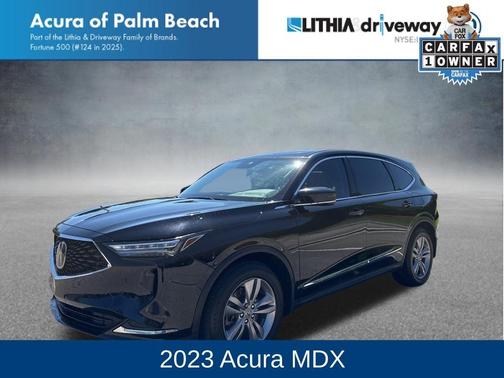 Black 2023 Acura MDX Base