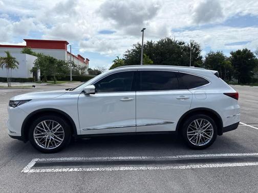 Platinum White Pearl 2022 Acura MDX Advance Package