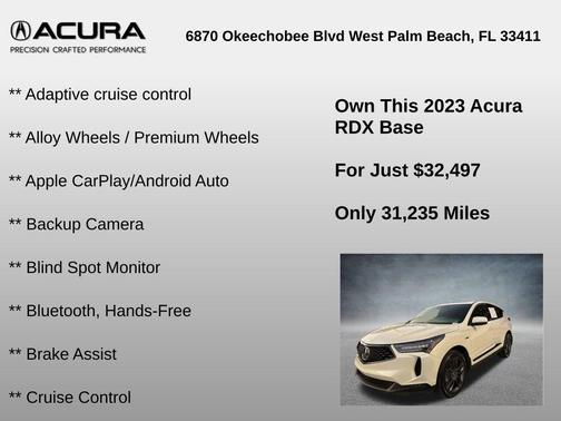 2023 Acura RDX A-Spec