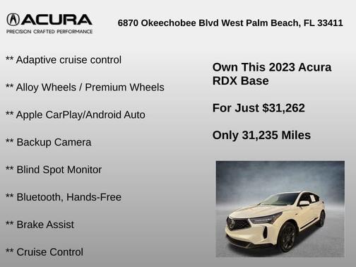 2023 Acura RDX A-Spec
