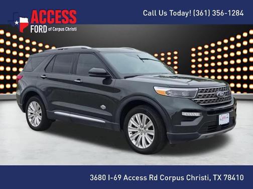 FORGED GREEN METALLIC 2024 Ford Explorer KING RANCH