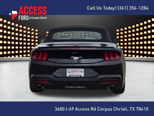 SHADOW BLACK 2024 Ford Mustang ECOBOOST PREMIUM
