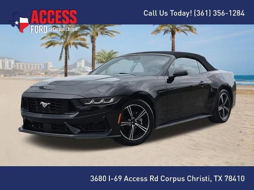 SHADOW BLACK 2024 Ford Mustang ECOBOOST PREMIUM