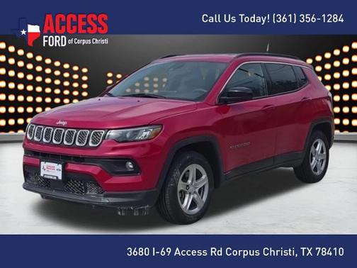 Black 2024 Jeep Compass LATITUDE