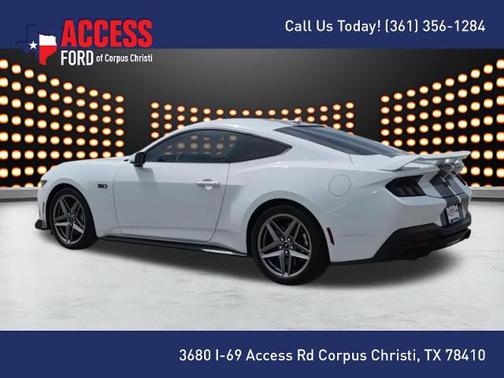 OXFORD WHITE 2025 Ford Mustang GT PREMIUM