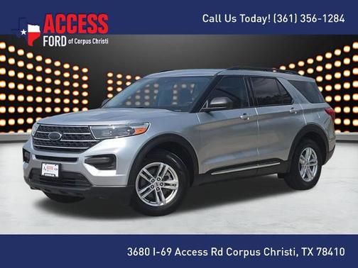 ICONIC SILVER METALLIC 2022 Ford Explorer XLT
