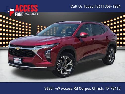 Crimson Metallic 2025 Chevrolet Trax LT