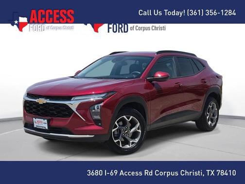 Crimson Metallic 2025 Chevrolet Trax LT