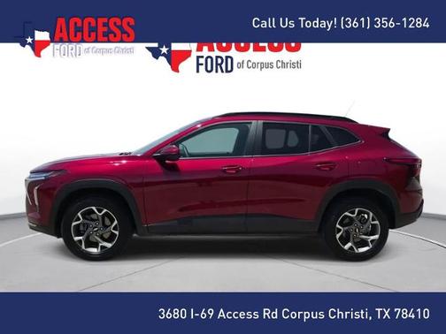 Crimson Metallic 2025 Chevrolet Trax LT