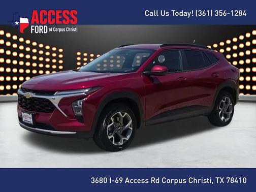 Crimson Metallic 2025 Chevrolet Trax LT