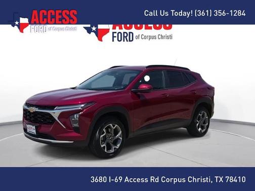 Crimson Metallic 2025 Chevrolet Trax LT