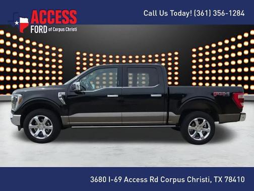 AGATE BLACK METALLIC 2022 Ford F-150 KING RANCH