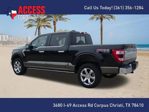 AGATE BLACK METALLIC 2022 Ford F-150 KING RANCH