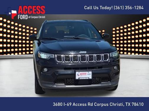 Diamond Black 2024 Jeep Compass LATITUDE