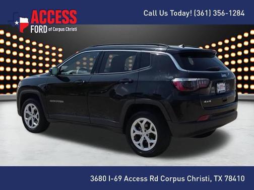 Diamond Black 2024 Jeep Compass LATITUDE
