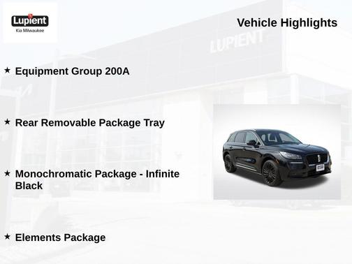 Black Metallic 2022 Lincoln Corsair Reserve