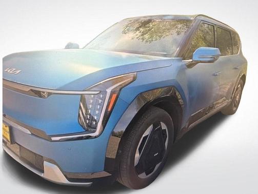 Ocean Blue Matte 2024 Kia EV9 Land