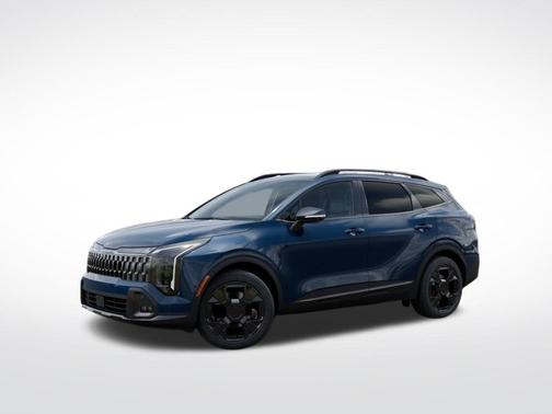 Blue 2026 Kia Sportage Plug-In Hybrid X-Line Prestige