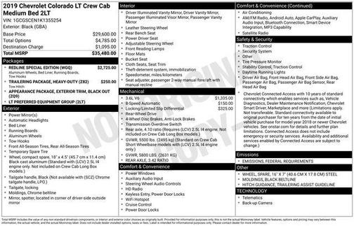 2019 Chevrolet Colorado LT