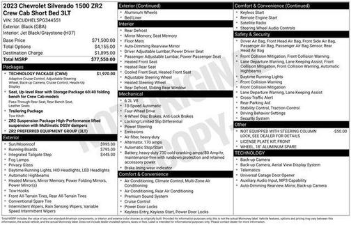 2023 Chevrolet Silverado 1500 ZR2