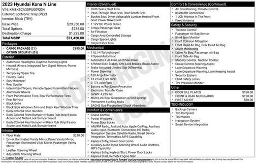 2023 Hyundai KONA N Line