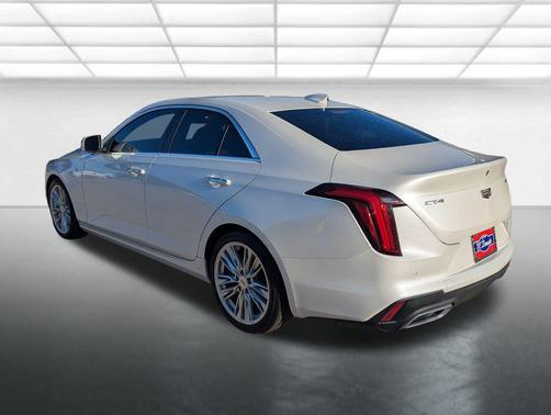 Crystal White Tricoat 2020 Cadillac CT4 Premium Luxury