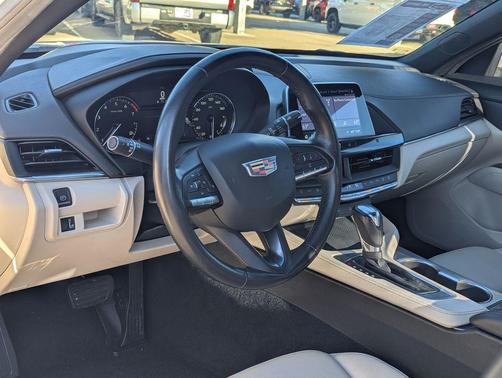 Crystal White Tricoat 2020 Cadillac CT4 Premium Luxury
