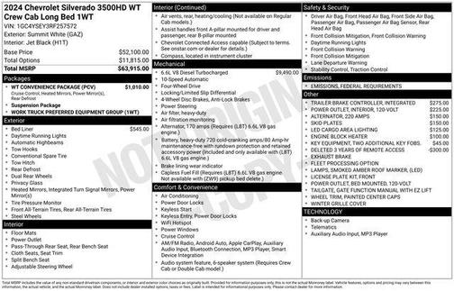 2024 Chevrolet Silverado 3500 WT