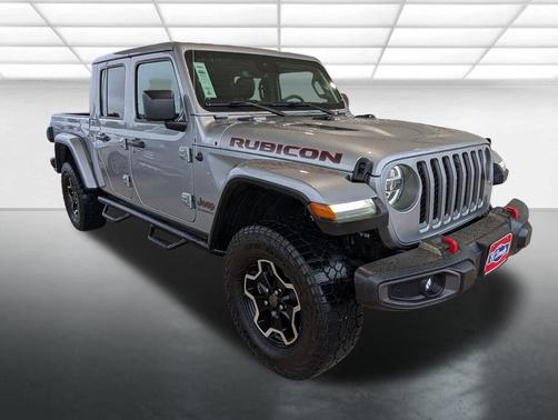 Billet Silver Metallic Clearcoat 2021 Jeep Gladiator Rubicon