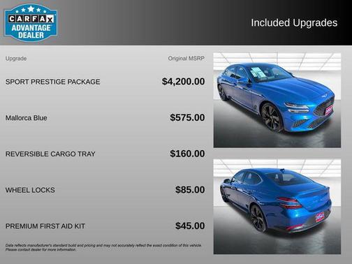 2023 Genesis G70 2.0T RWD