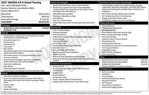 2021 Mazda CX-9 Grand Touring