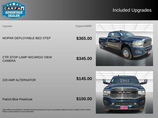 2021 RAM 3500 Limited Crew Cab 4x4 8' Box