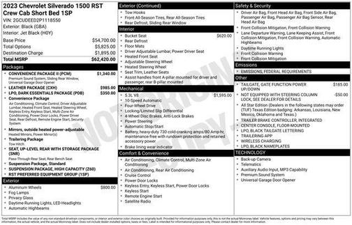 2023 Chevrolet Silverado 1500 RST