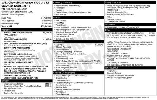 2022 Chevrolet Silverado 1500 LT