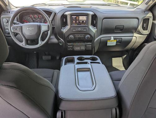 Sterling Gray Metallic 2026 Chevrolet Silverado 1500 Custom Trail Boss