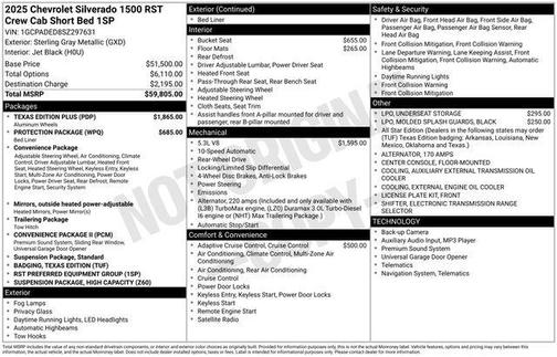 2025 Chevrolet Silverado 1500 RST