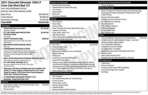 2021 Chevrolet Silverado 1500 LT