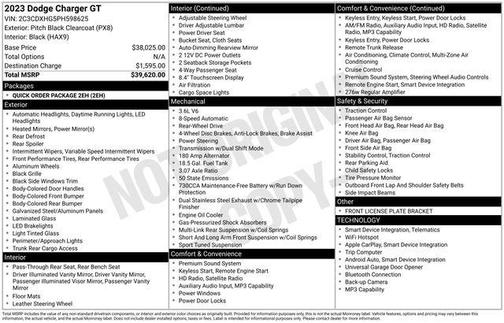2023 Dodge Charger GT