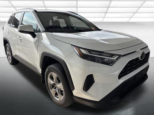 White 2022 Toyota RAV4 XLE